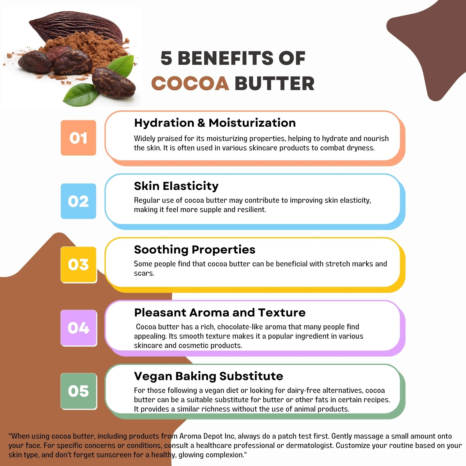 Cocoa Butter 8 oz. Raw 100% Pure Natural FOOD-GRADE Prime Pressed Cacao Butter
