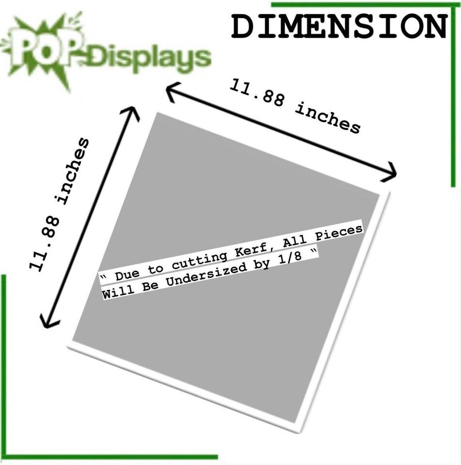 Lexan Polycarbonate Plastic Sheet Clear 1/2″ CHOOSE A SIZE
