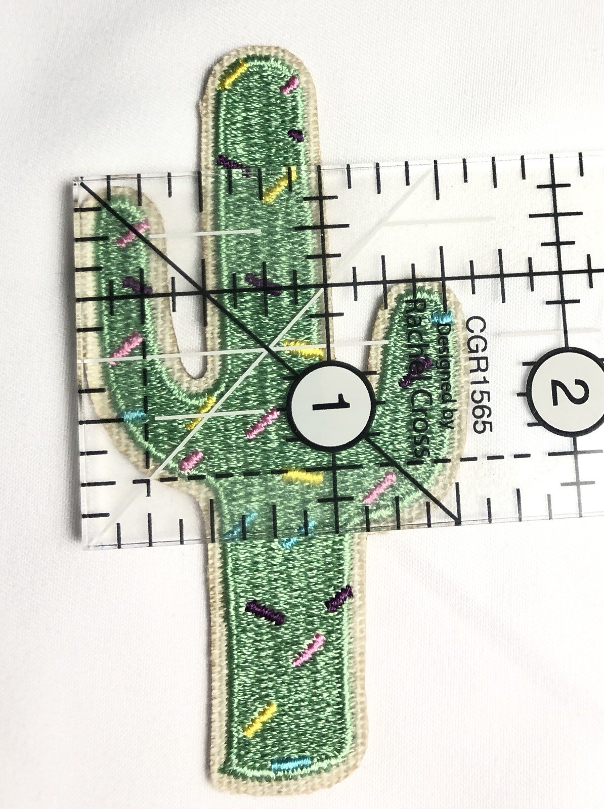 100 PACK Retro Pop Cool Little Things Cactus Patch Sew or Stick Embroidered