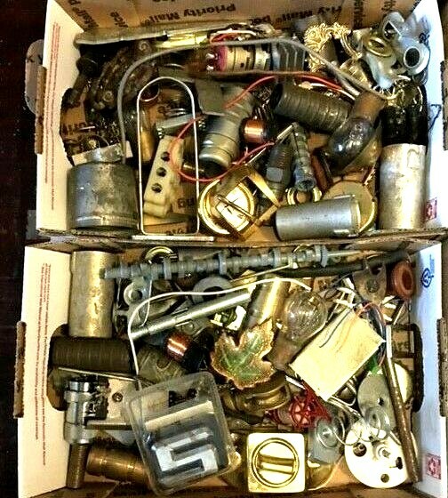 2 Pound lot of “STEAMPUNK Parts for ARTISTS” – varied small items-#DF2E27