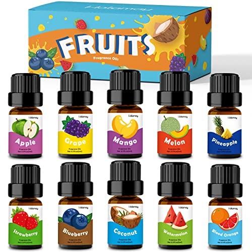 10PK 5ml Essential Oils for Diffuser Candle Soap Making Scented Oils 100% Pure