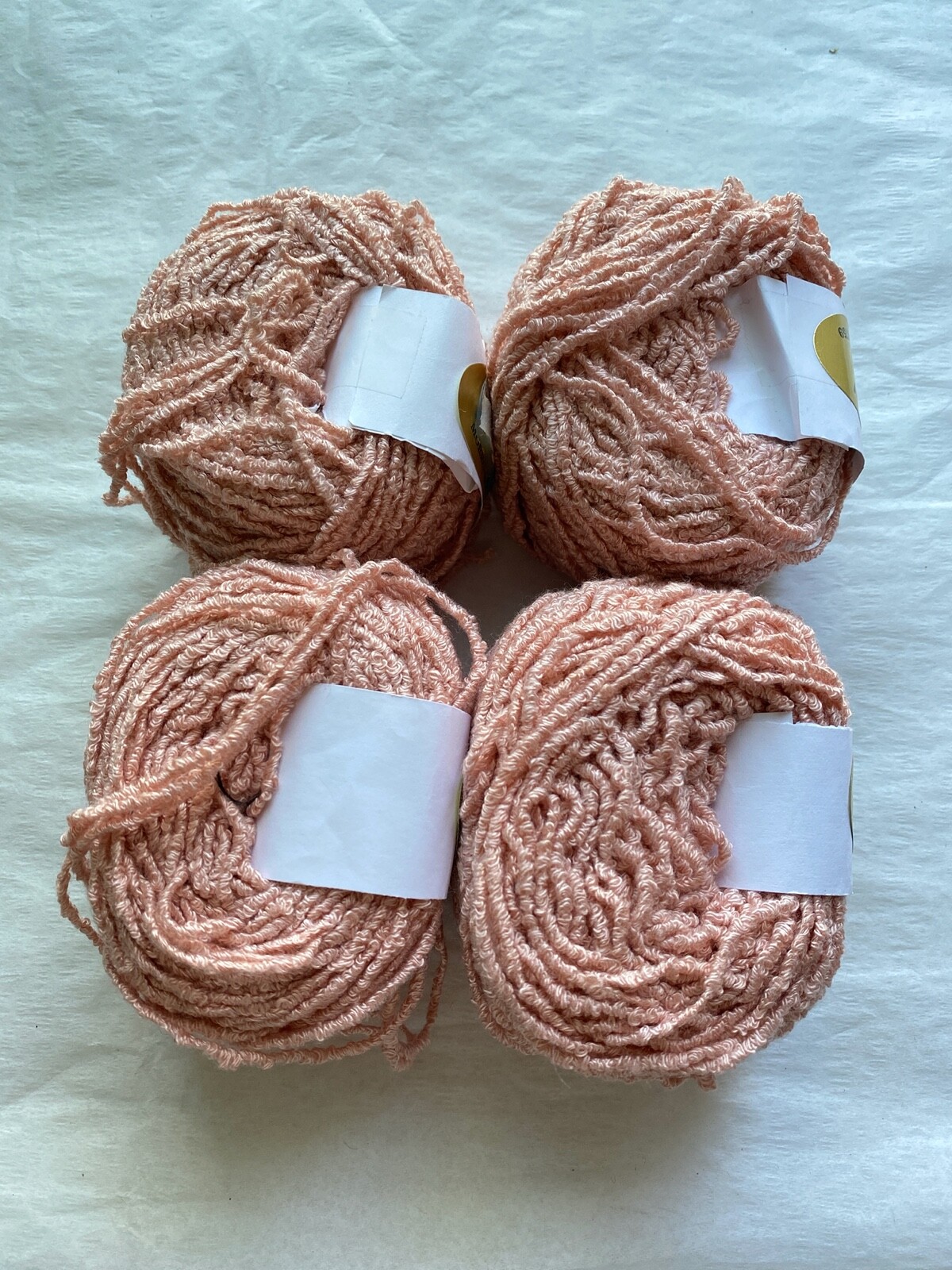 Private Label 100 Yards Viscose Strawberry Champagne Worsted Yarn