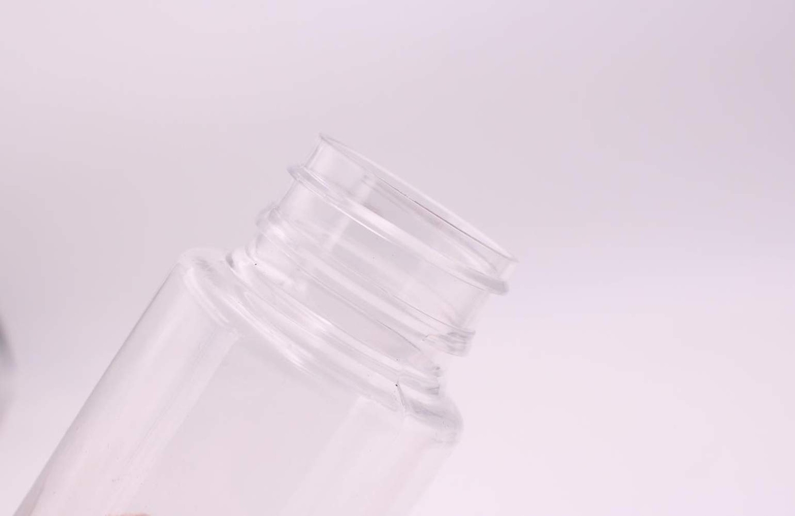 12PCS Clear Empty Portable Thicken Plastic Bottles Case with White Screw Cap …