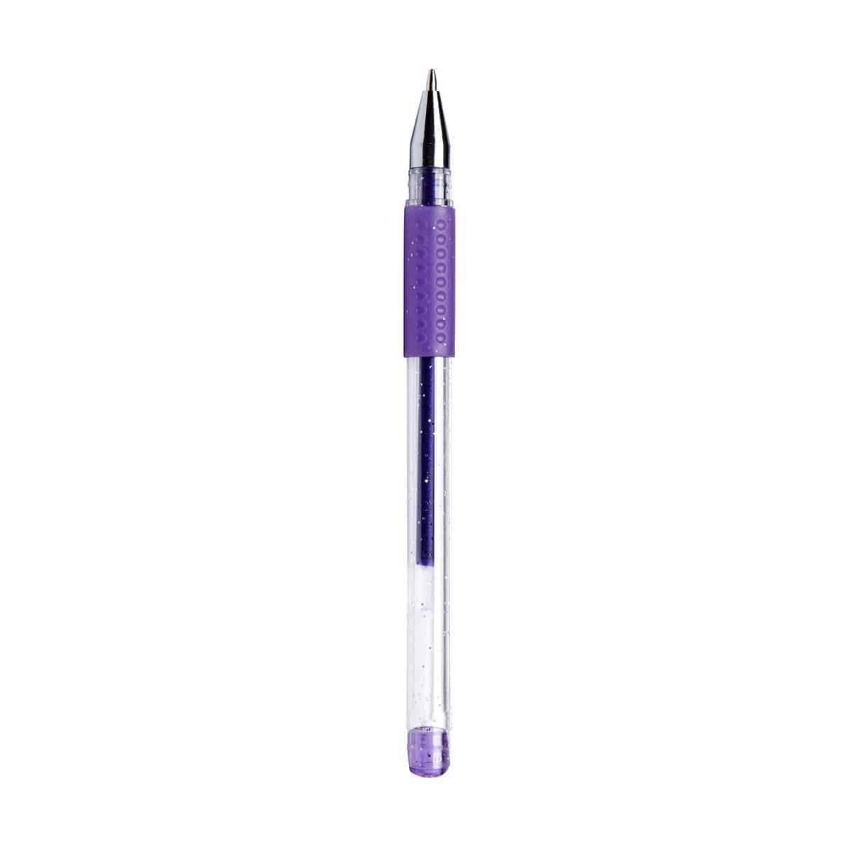 30 Count Glitter Gel Pens Set Assorted Colors Smooth Writing Non Toxic