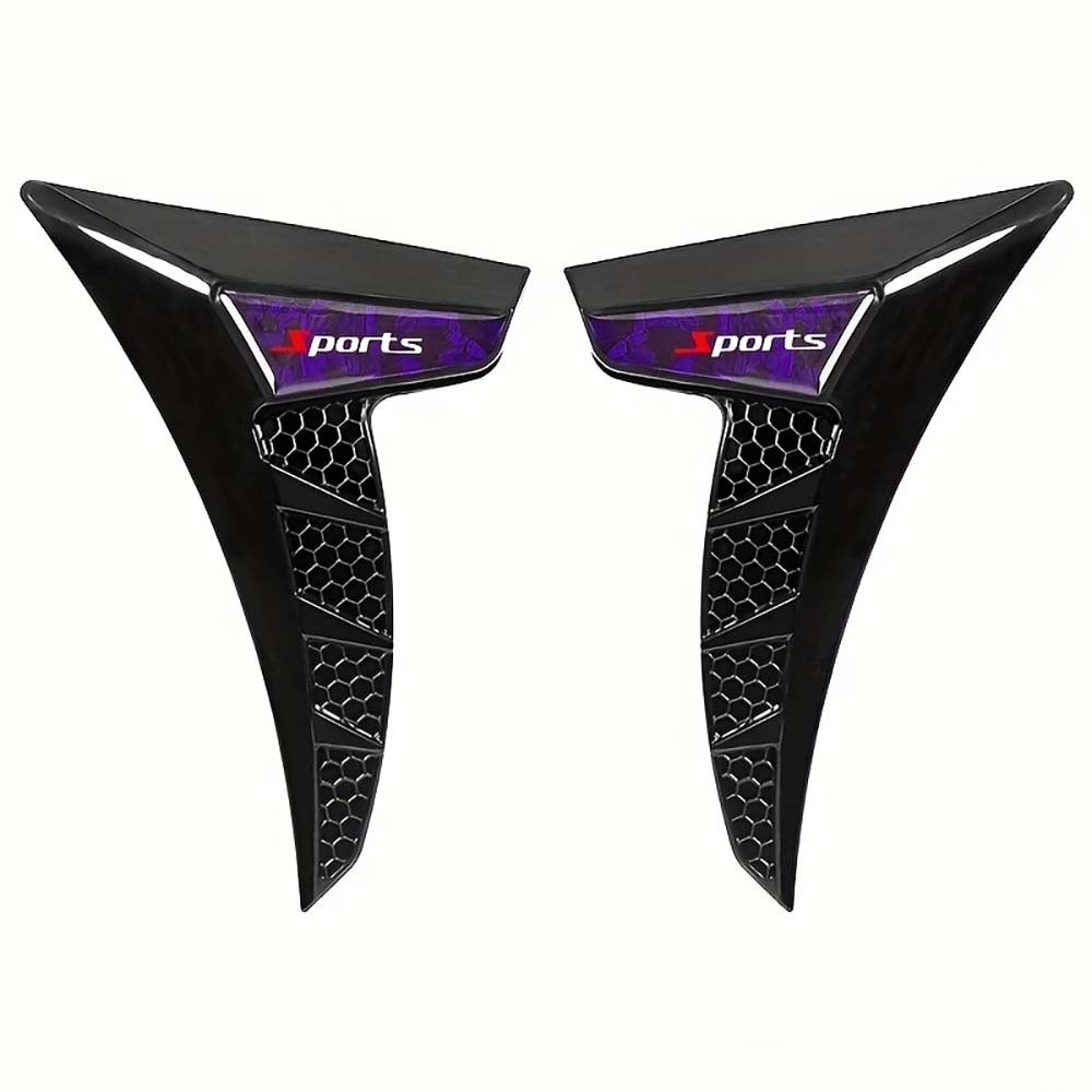 Universal Exterior Car Fender Air Vent Trim Decorative Sticker for Car Styling