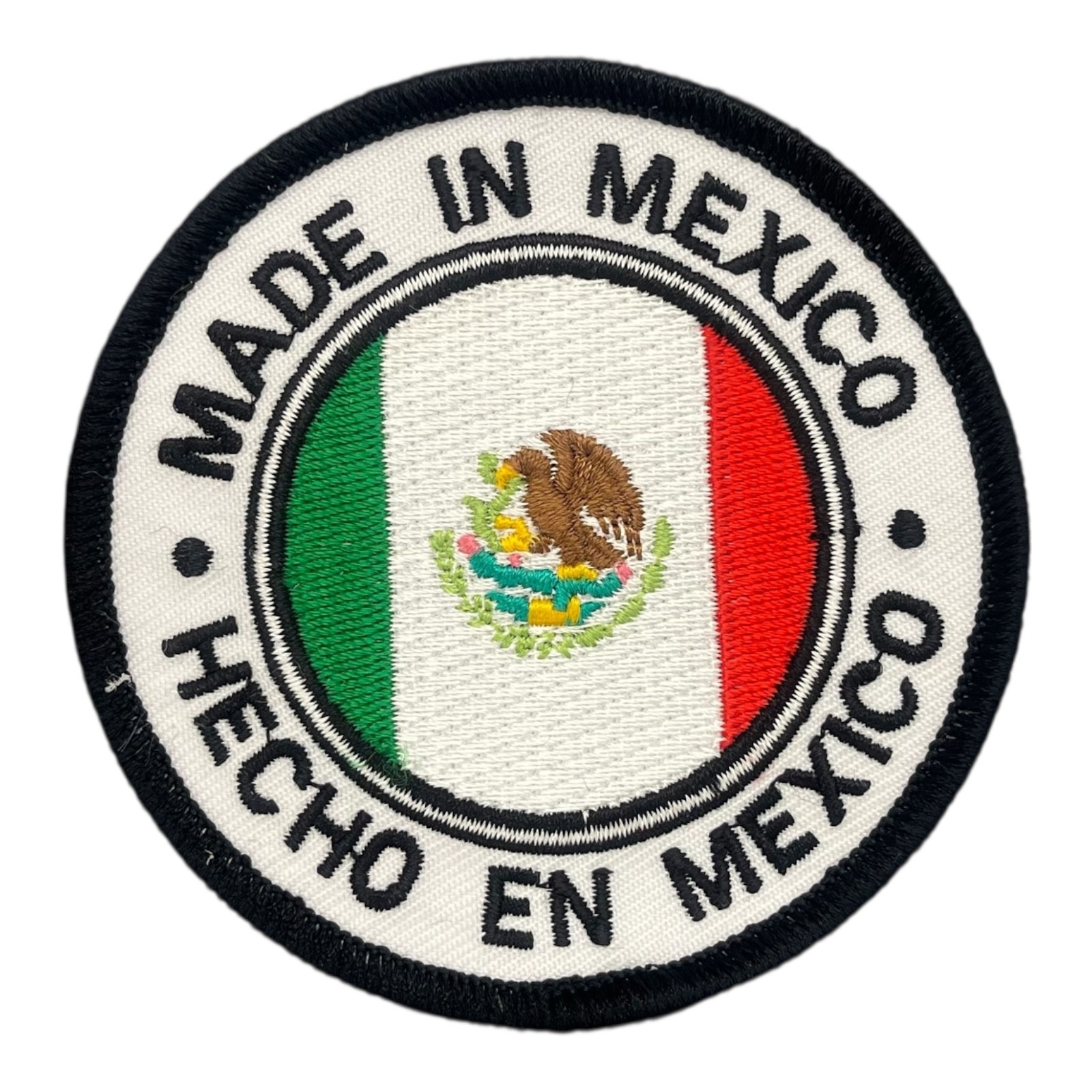 Made In Mexico Patch Hecho En Mexico Iron On Embroidered Mexican Pride 3 Inch