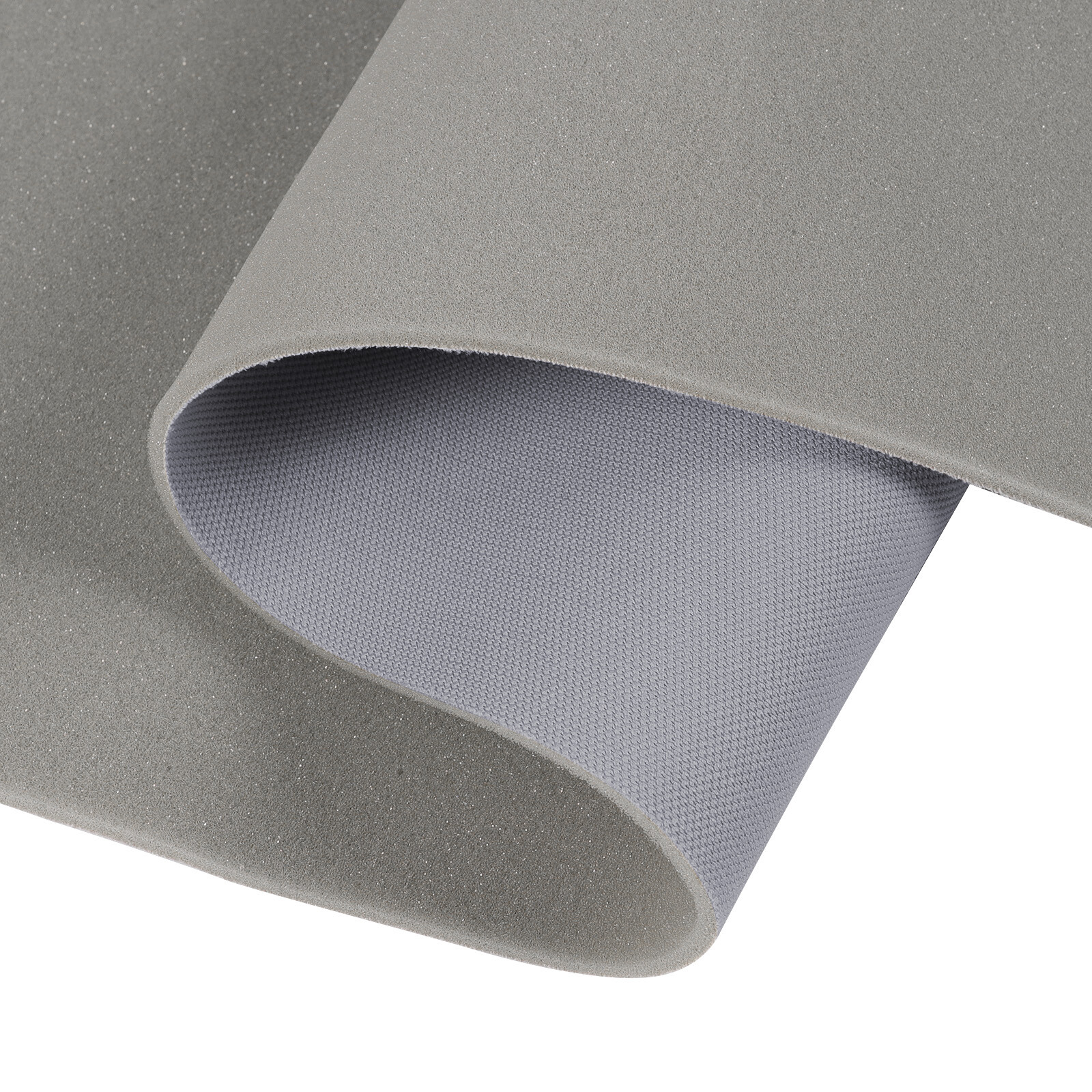 Gray Headliner Fabric By the Yard 1/8″ Thick Foam Backed Car Roof Repair Fabric