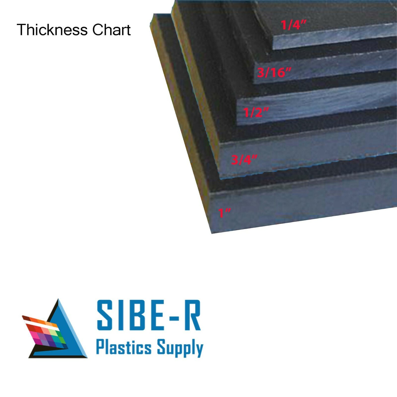 HDPE King Starboard Sheet – 1/4″ Thick (6mm) – Choose Your Size & Color