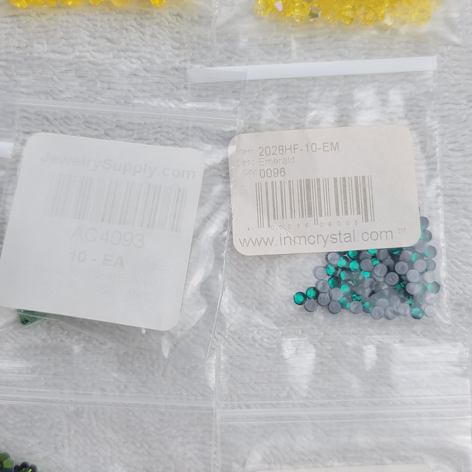 Swarovski Crystal Bead Lot Bicone Cube Pendant Fancy Stone Mixed Qty