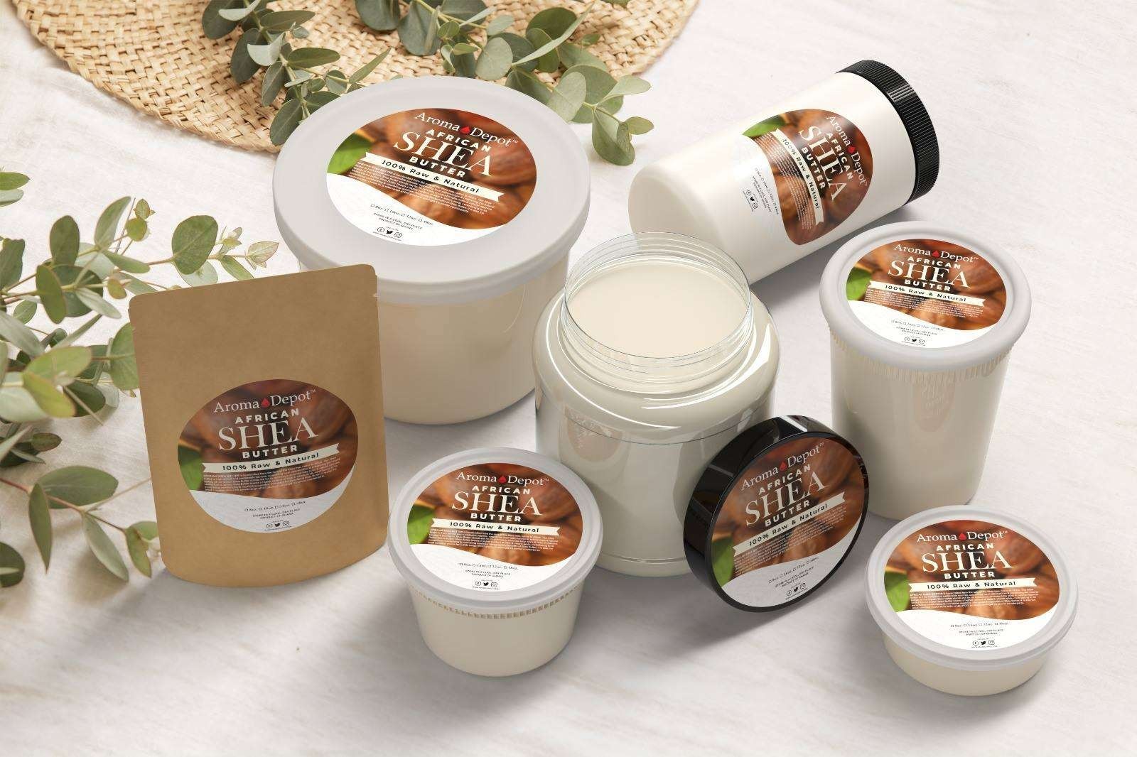 African Shea Butter 32 oz Ivory Raw Unrefined 100% Natural Product of Ghana