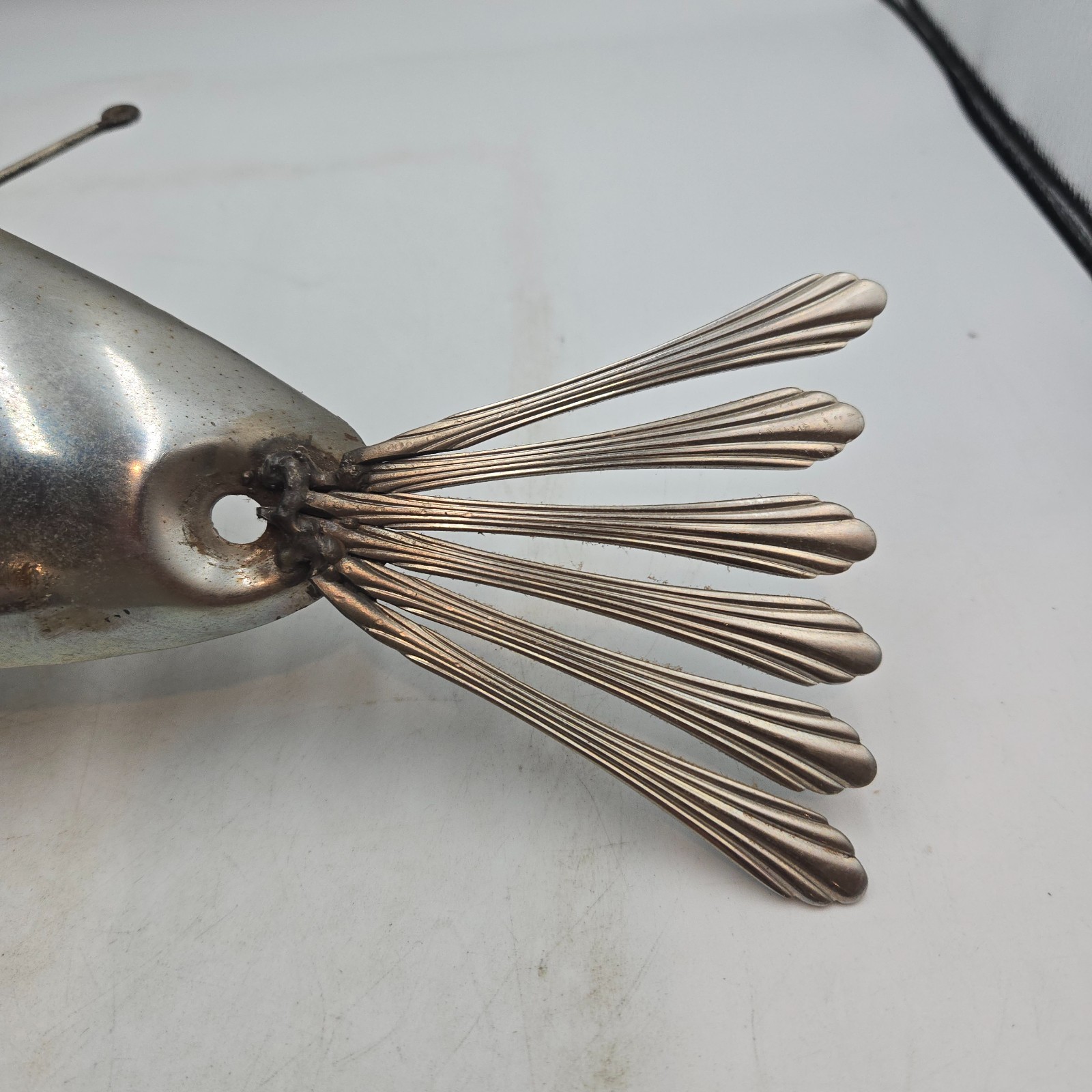 Modern Art Handmade Sheet Metal Fish Wall Art