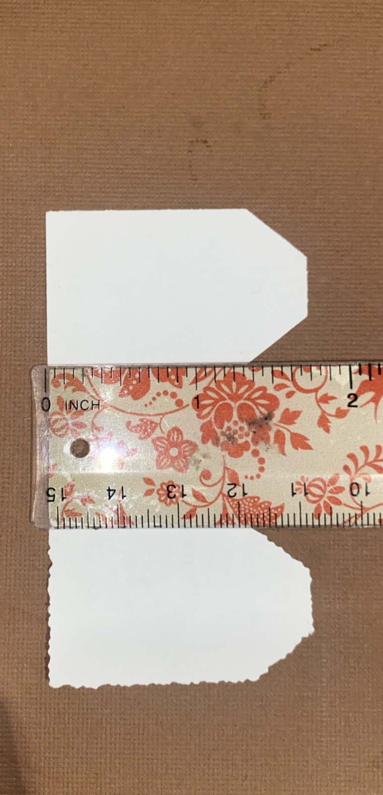 EK Success Gift Tag Paper Punches 1 3/4” Whale Tale Used Lot Of 2