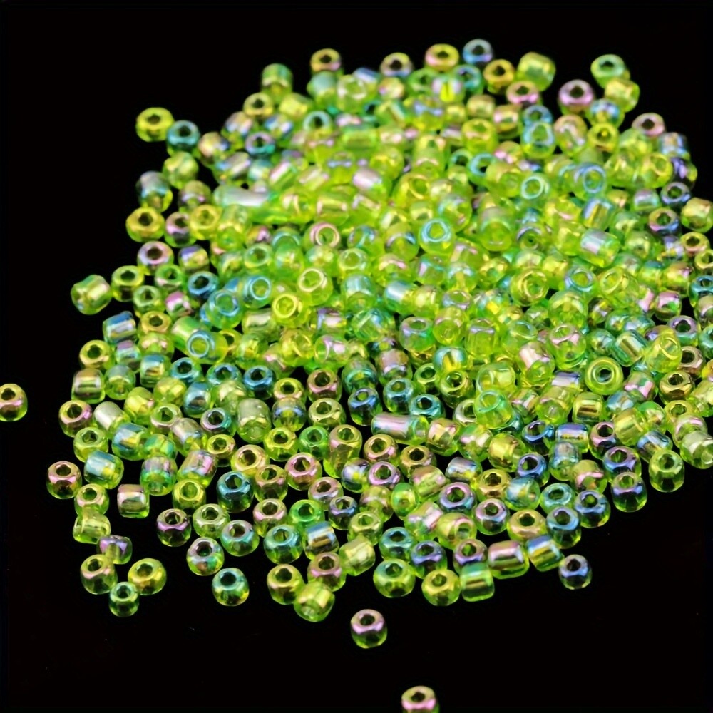 20 color 2mm Cezch 1000pcs Clear AB Colorful Glass Beads Loose Seedbeads for diy