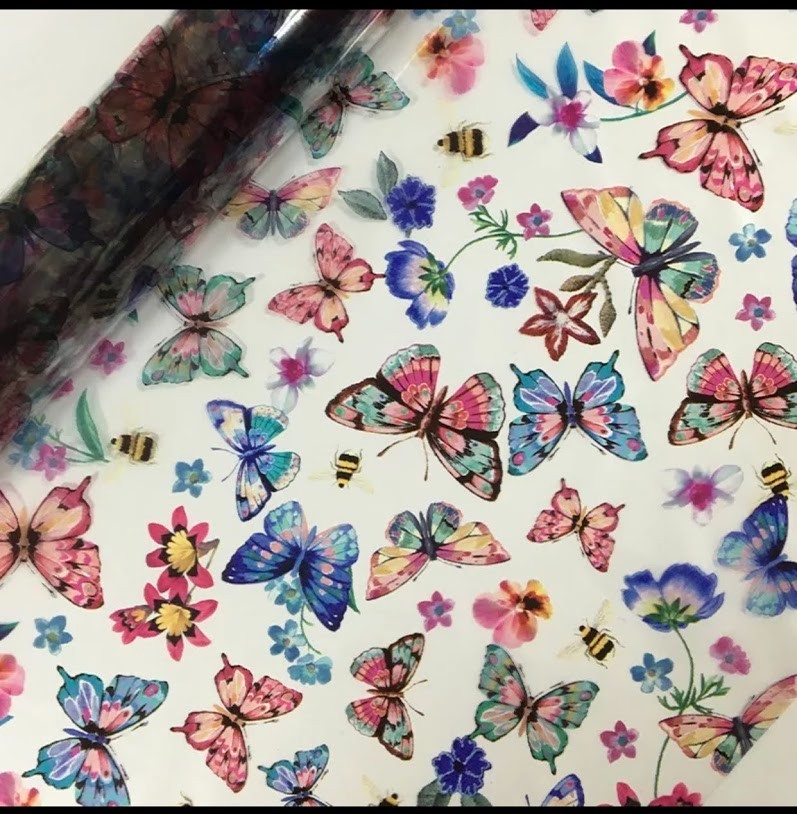 Animal Skin Printed Transparent Vinyl for Multi-Purpose DIY USA Seller