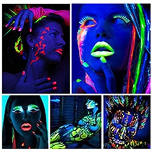Glow in The Dark Powder 12 Colors Epoxy 0.7 Ounce (Pack of 12), 12 colors