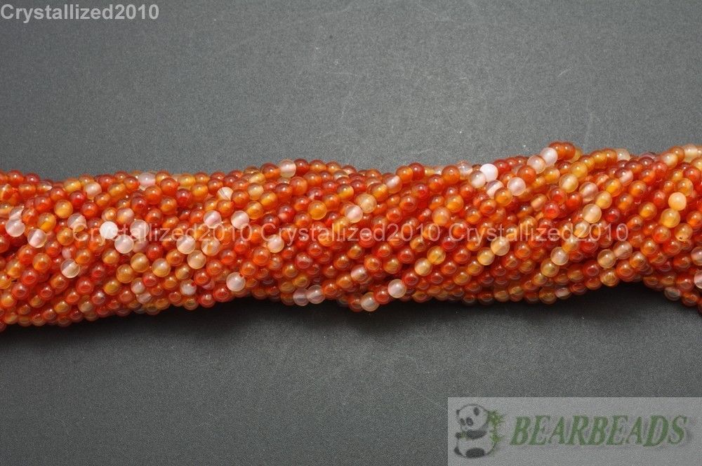 Wholesale Natural Gemstones Round Ball Spacer Healing Reiki Beads 2mm 3mm 15.5”