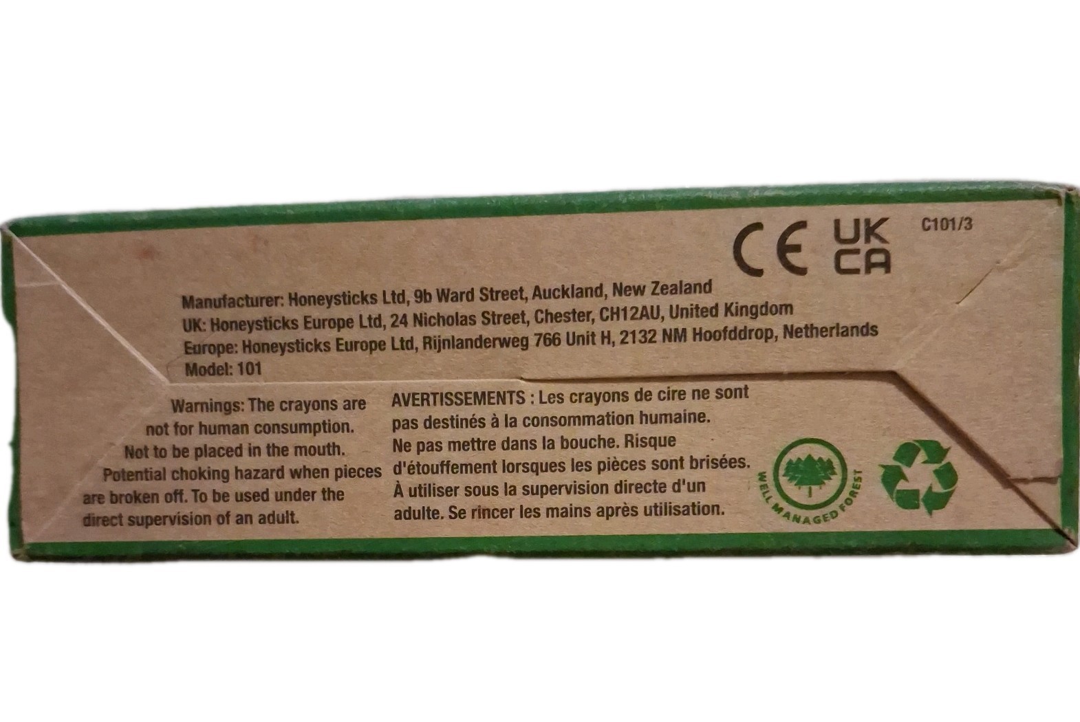 100% Pure Beeswax Crayons (10 Pack)-Non Toxic, Beeswax Scented, Easy Hold 4 Kids