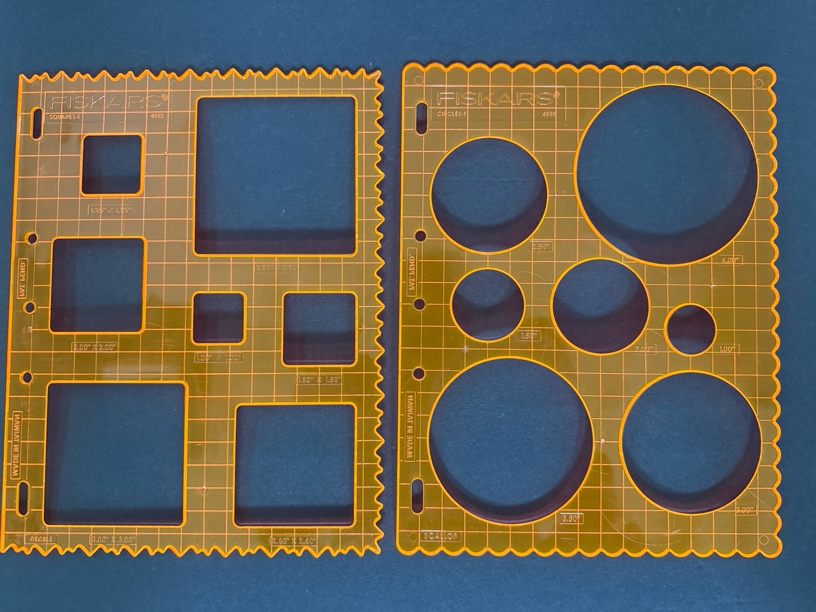 Lot Of 8 Fiskars Templates Letters Numbers Shapes SEE DESCRIPTION