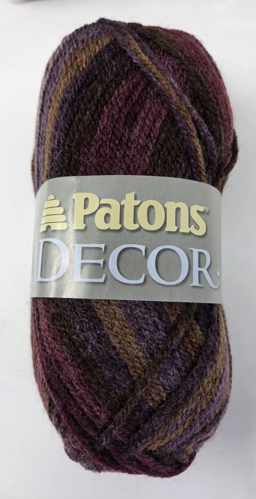 Patons DECOR Yarn #87698 TAPESTRY VARIGATED (Lot of 6) 209 yds ea. NEW DISC