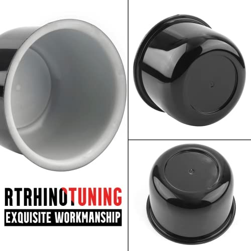 3.25inch Push-Thru Center Caps Compatible with Eagle 3.25″ Hub, 2.32″ H Black