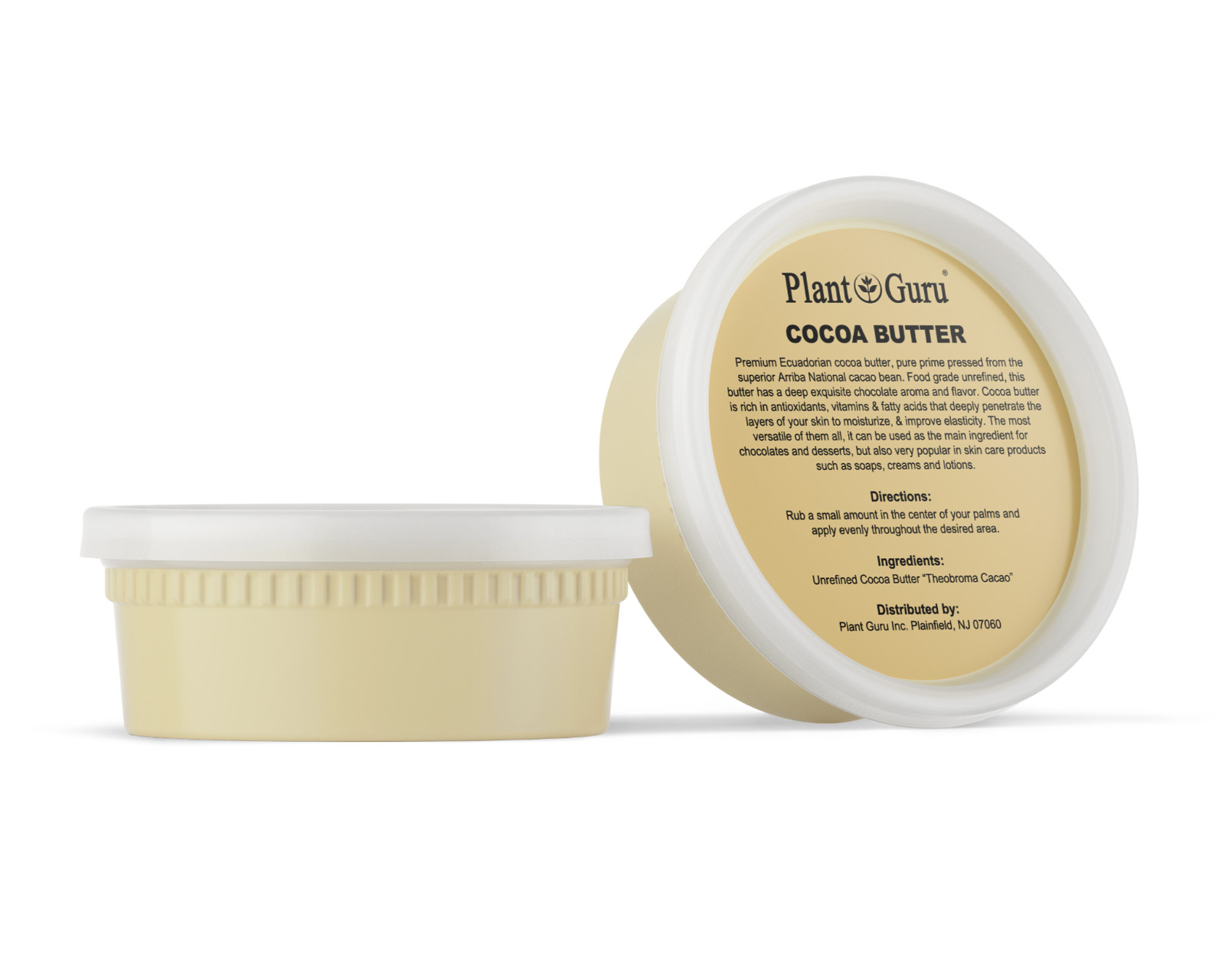 8 oz. Butters 100% Pure Raw Natural Organic For Skin Face Body Hair
