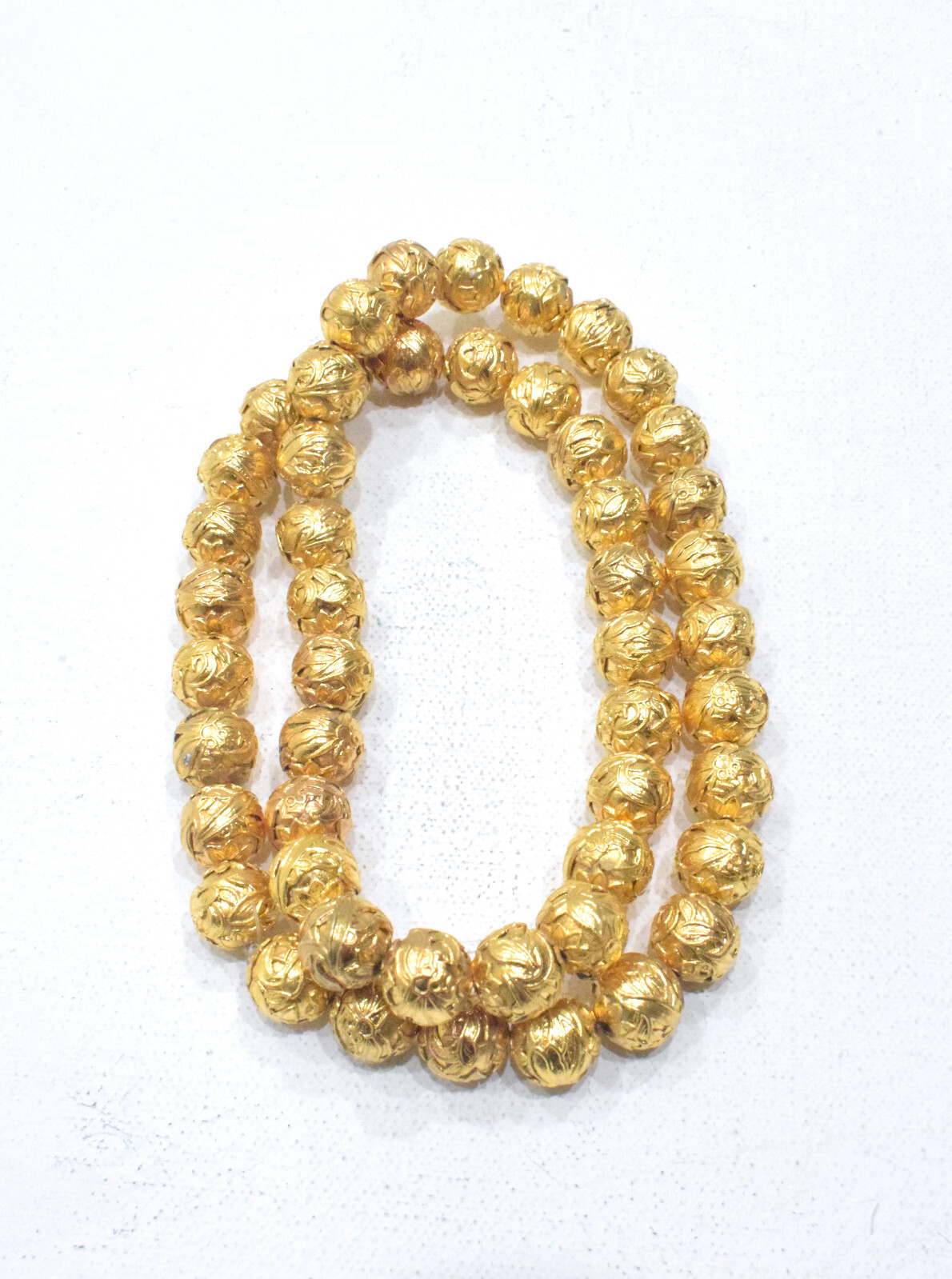 Chinese Gold Metal Dragonfly Bead
