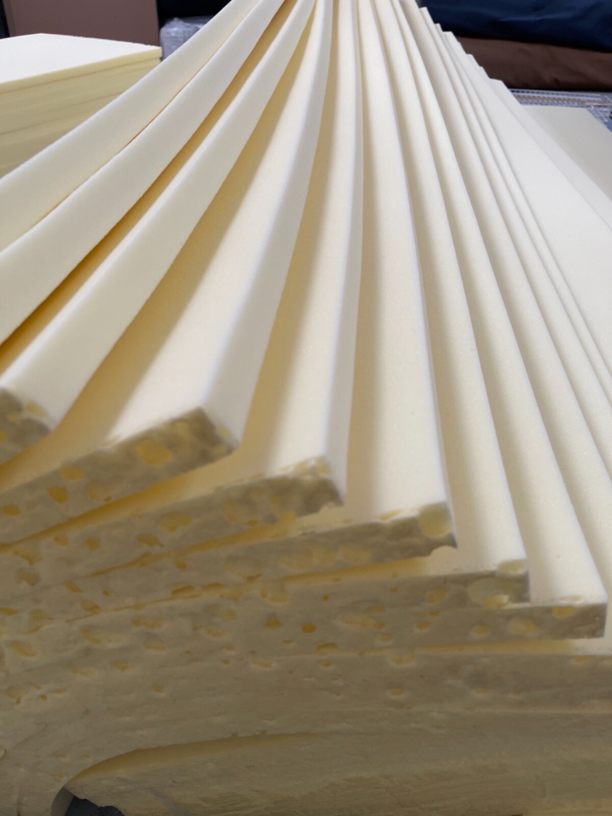 HR-40 High-Resilience High-Density Foam Sheet Firm Made in USA
