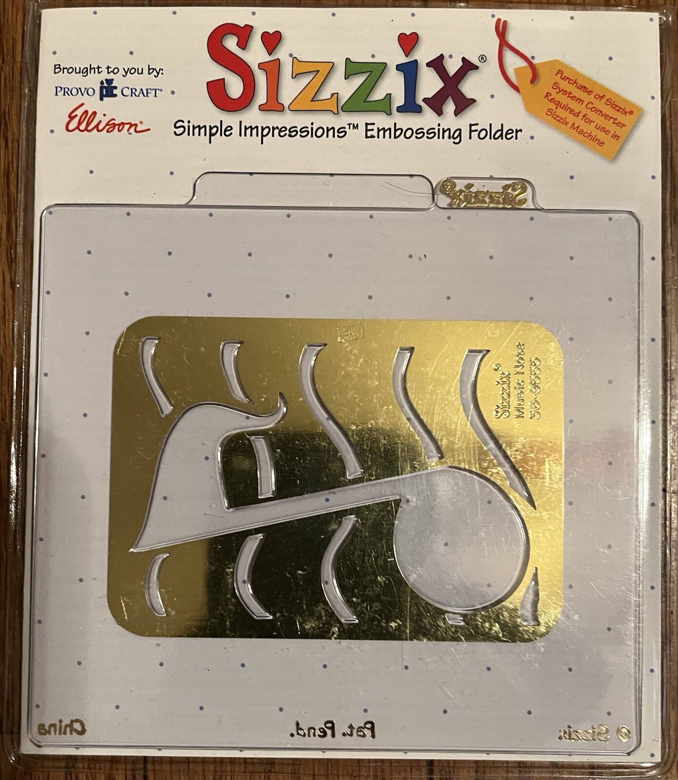 11 Sizzix Simple Impressions Embossing Folder-See “Description” for Each Stencil