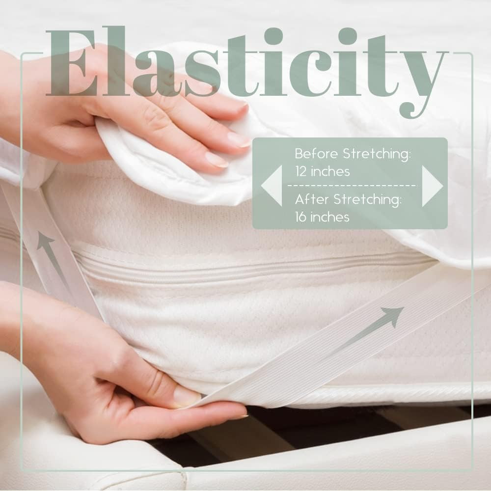 White Elastic Spool, 1 Inch X 6 Yards