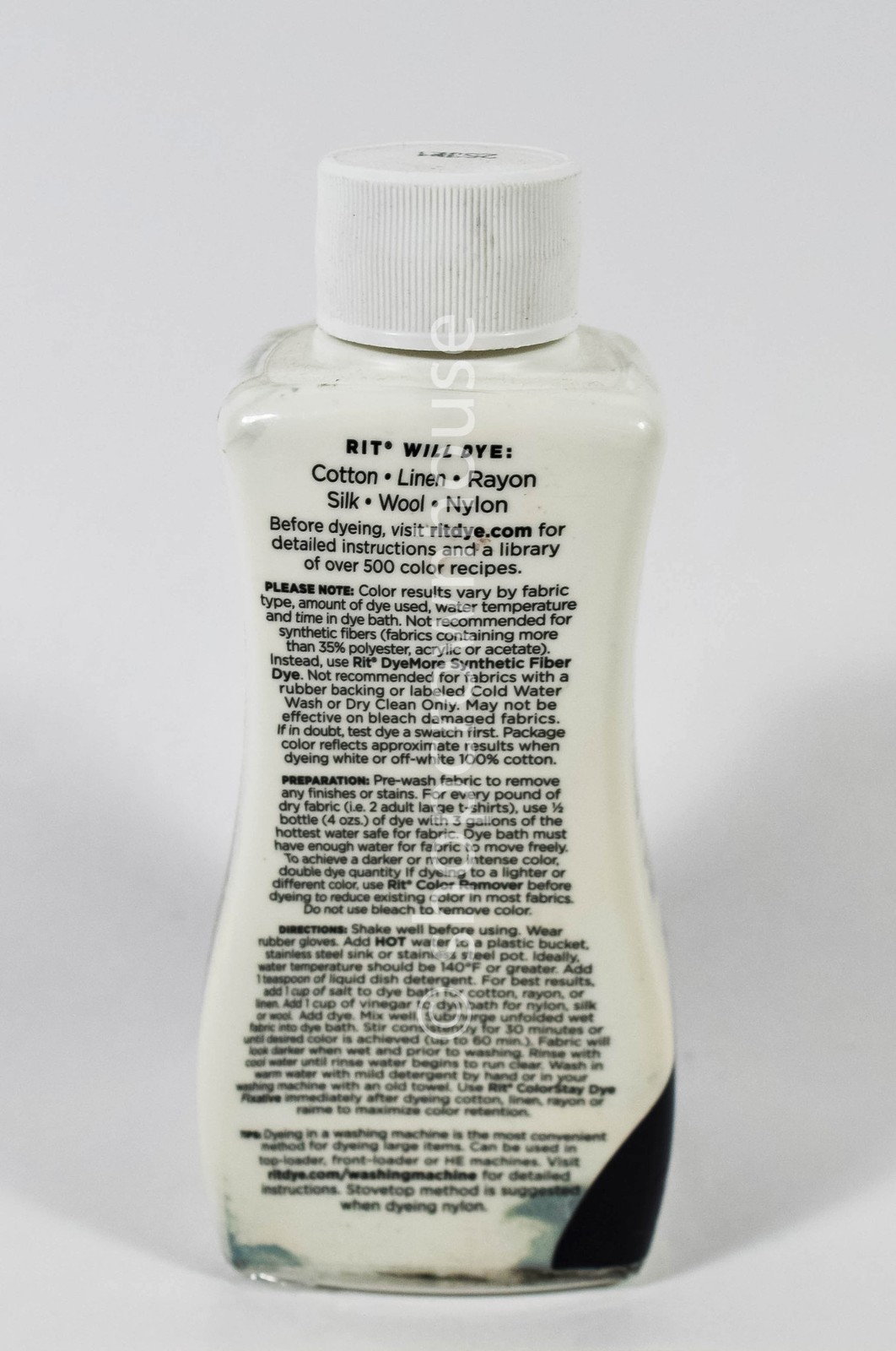 Rit Liquid Dye All Purpose Fabric Color 8 fl oz – BLACK