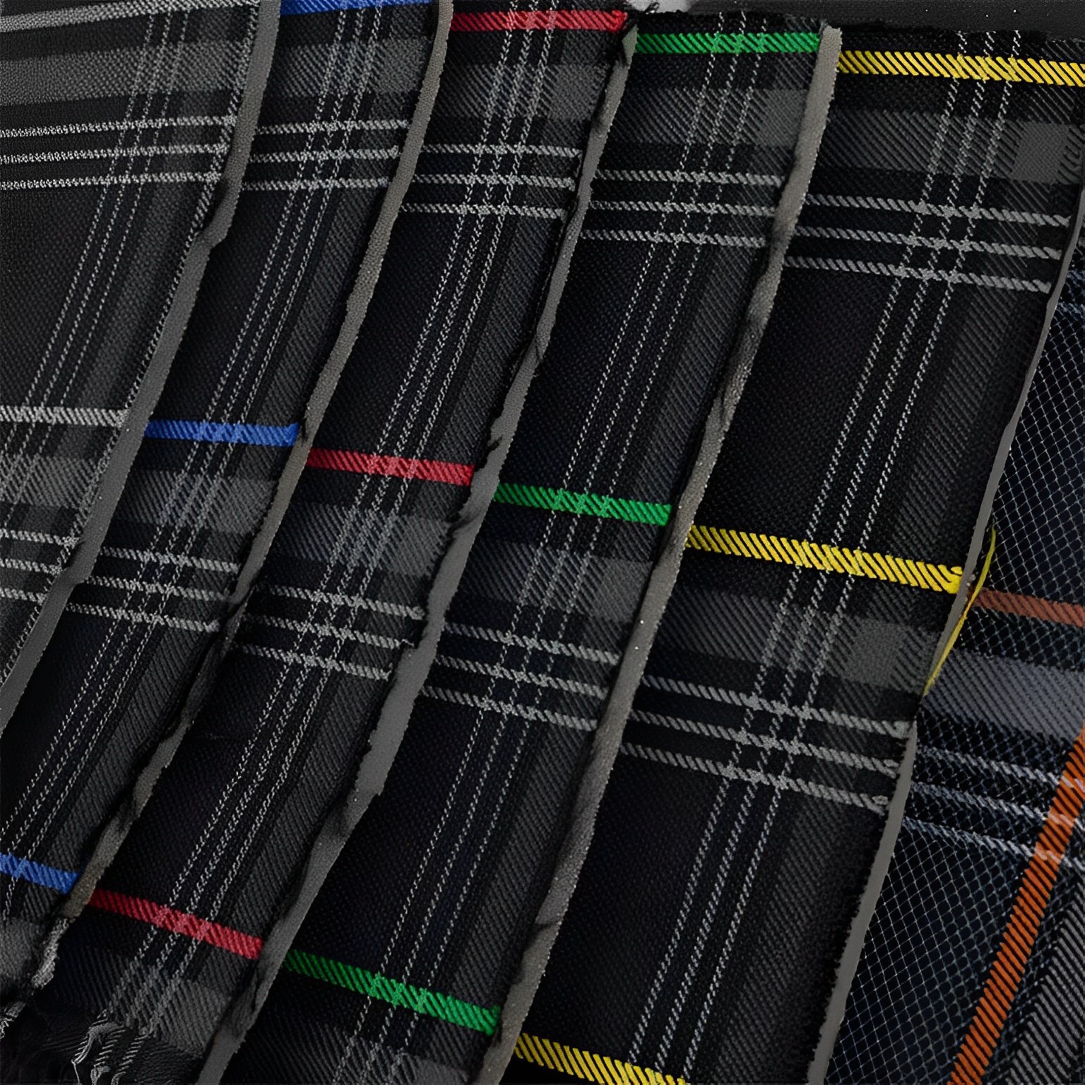 GTI Plaid Car Upholstery Fabric – VW Golf MK7- No Foam – 59″ – 150CM – Car,Seat