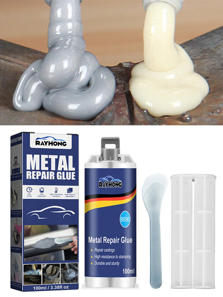 2 × Metal Repair Paste AB Casting Repair Glue Industrial Heat Cold Weld Sets USA