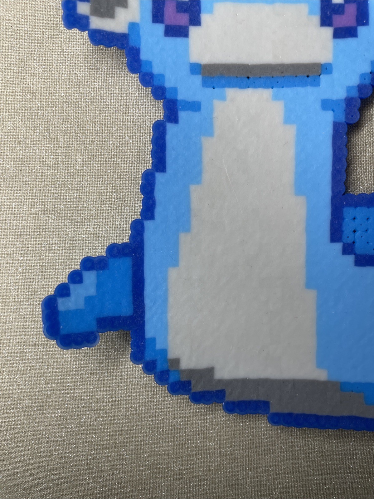 Dratini Pokemon Perler Beads Artwork Details in description
