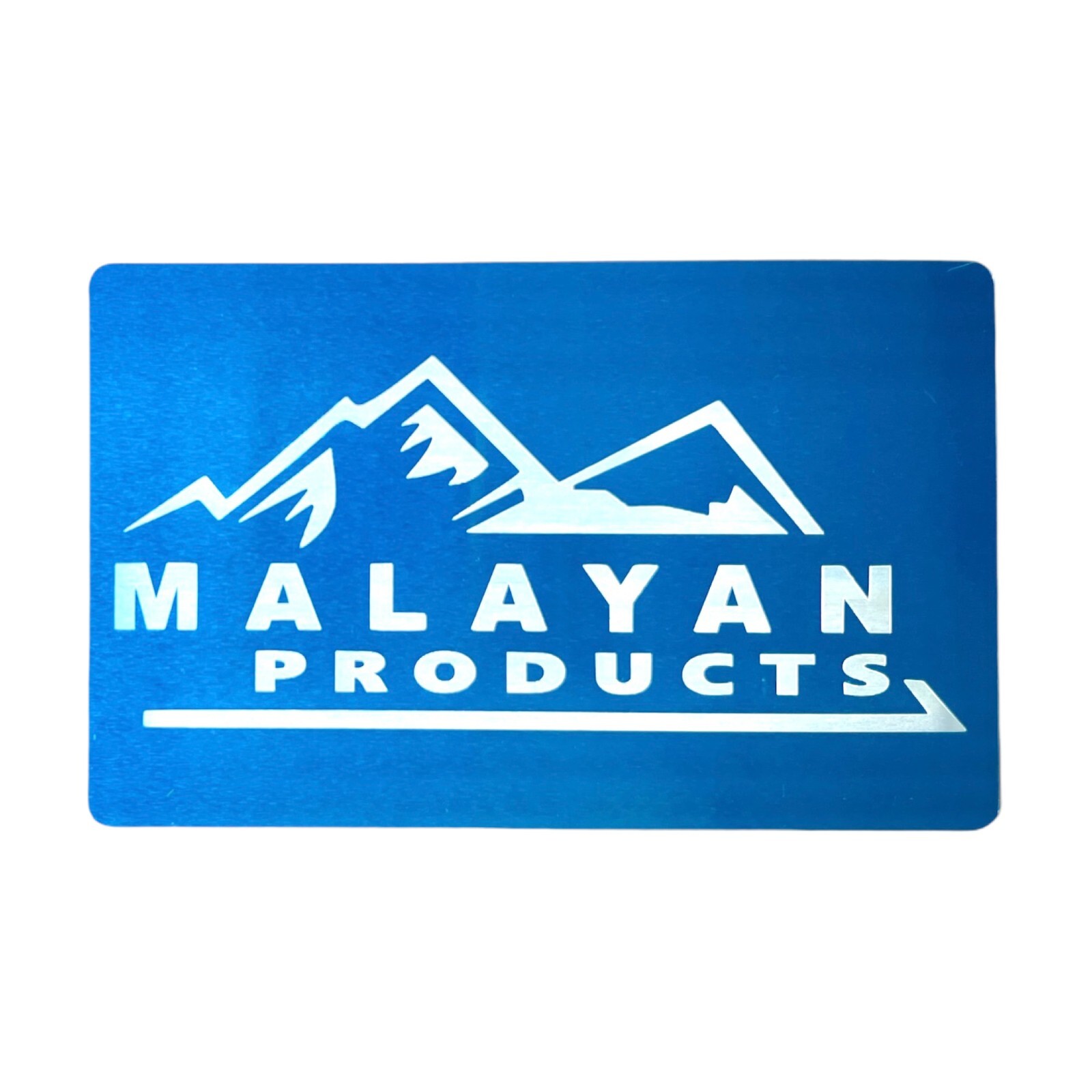 100 THICK 0.5mm Anodized Aluminum Business Card Blanks Metal Laser Engraving