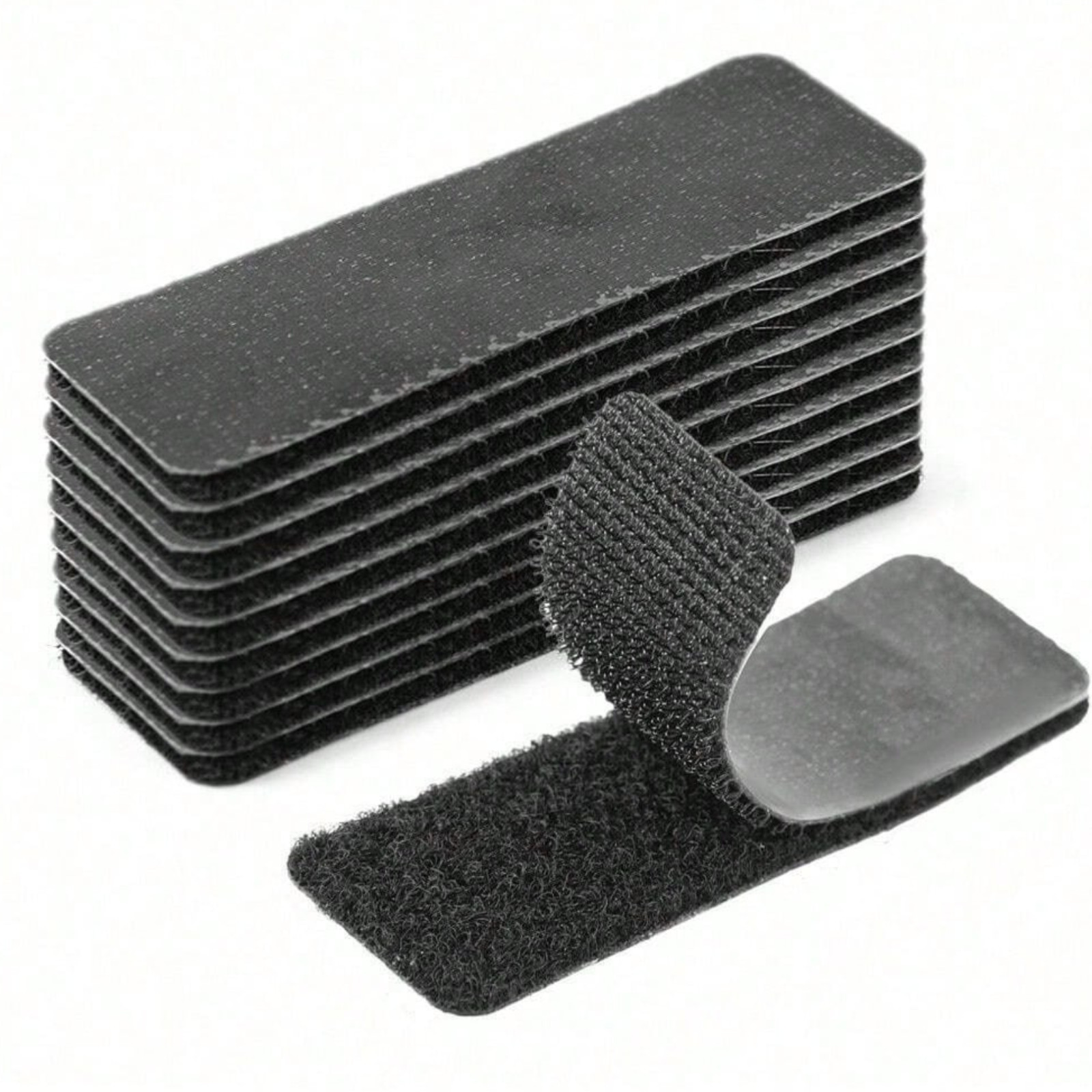30pcs Self Adhesive Hook & Loop Strips Sticky Back Tape Heavy Duty Mounting Tape