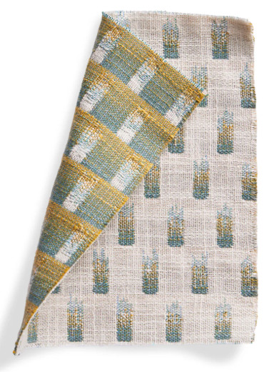 Rebecca Atwood Performance INDOOR OUTDOOR Uphol Fabric- Raindrops Green 1.50 yds