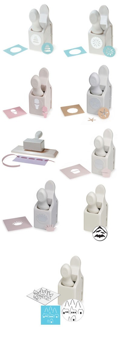 Martha Stewart Paper Punch – Around the Page, Whale, Border Edge YOU PICK