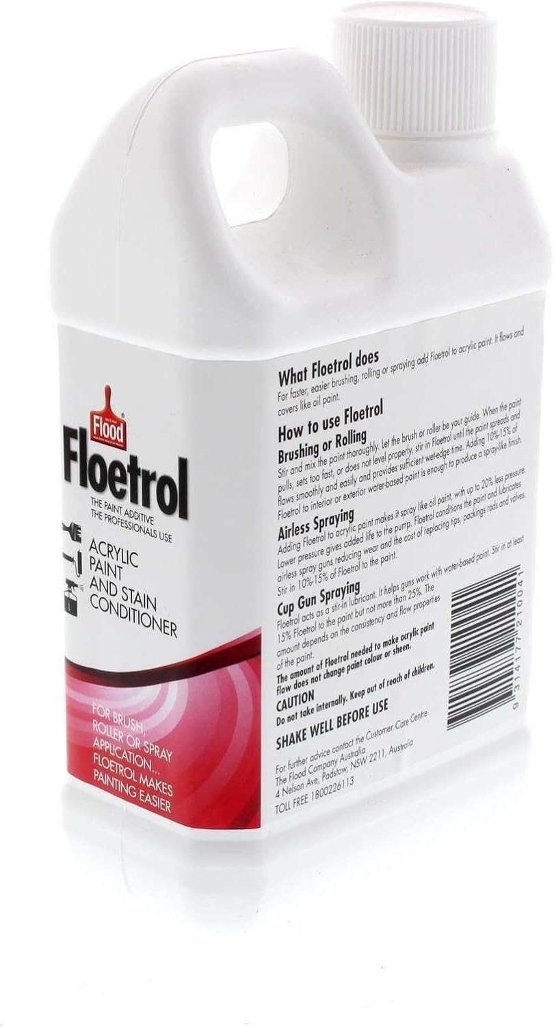 Australian Floetrol 16.91 Fl Oz – Acrylic Paint Additive for Flawless Finishes
