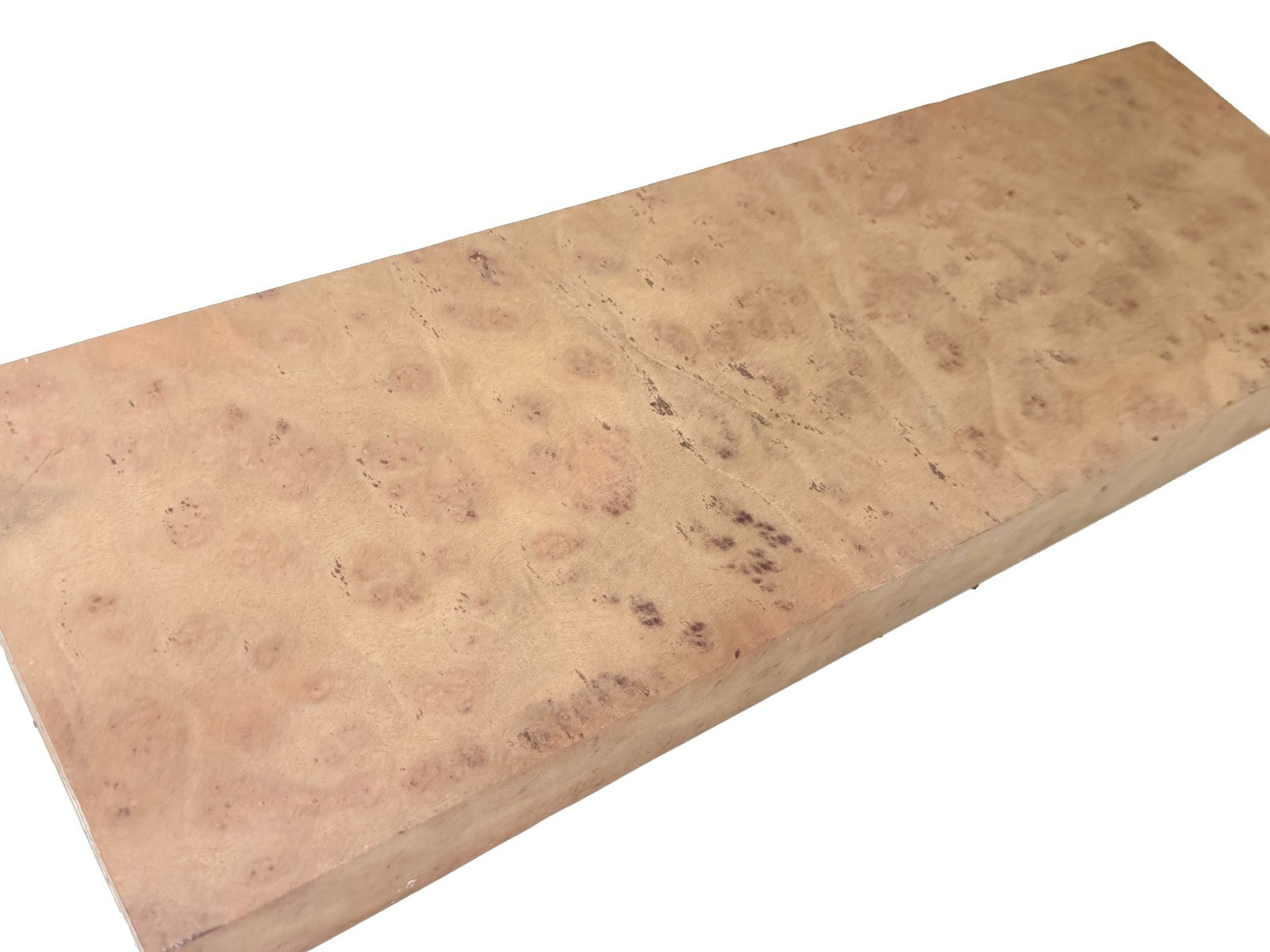 Camphor Burl wood insrument blank 21-1/8″ x 6-3/4” x 2″ (w28) dried billet