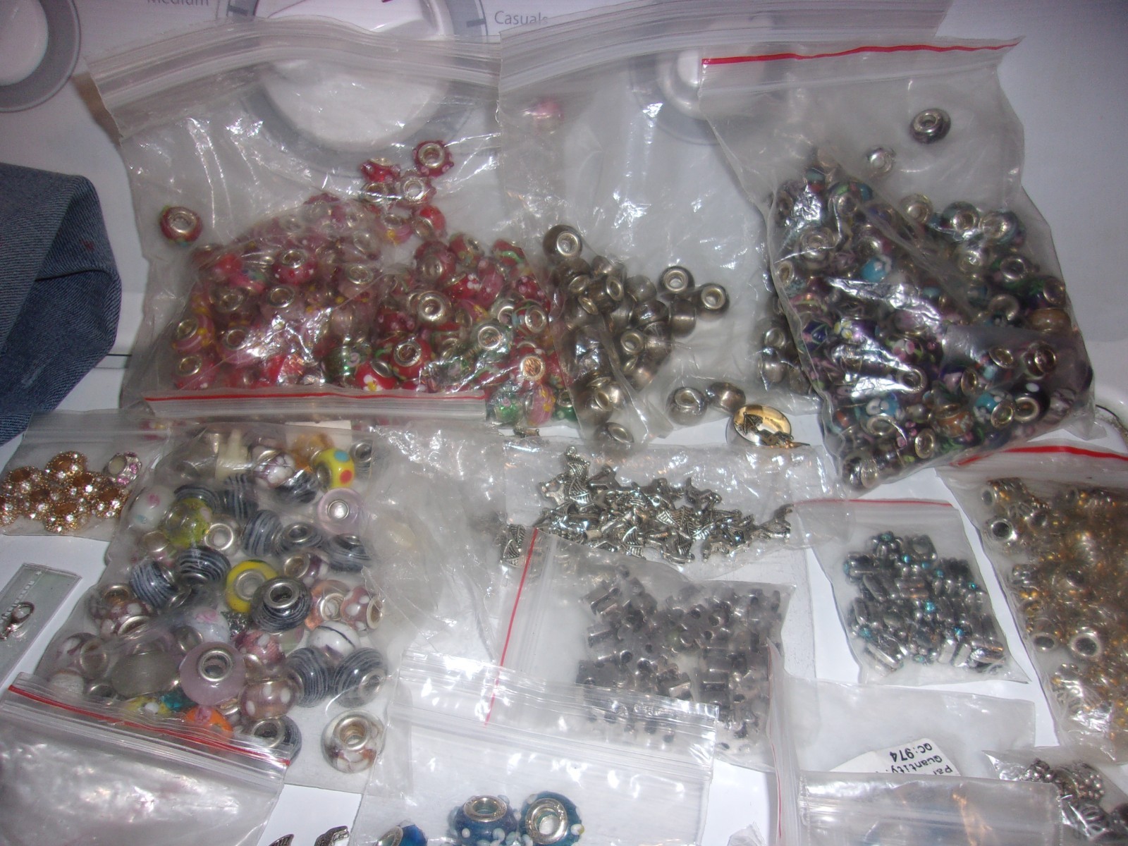 LOOSE BEADS OVER 6 LBS NEW