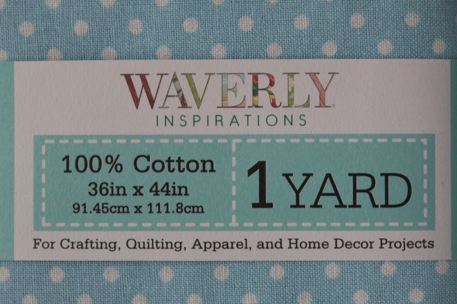 Waverly Inspirations Pre-Cut fabric by the yard 100%Cotton sold per unit