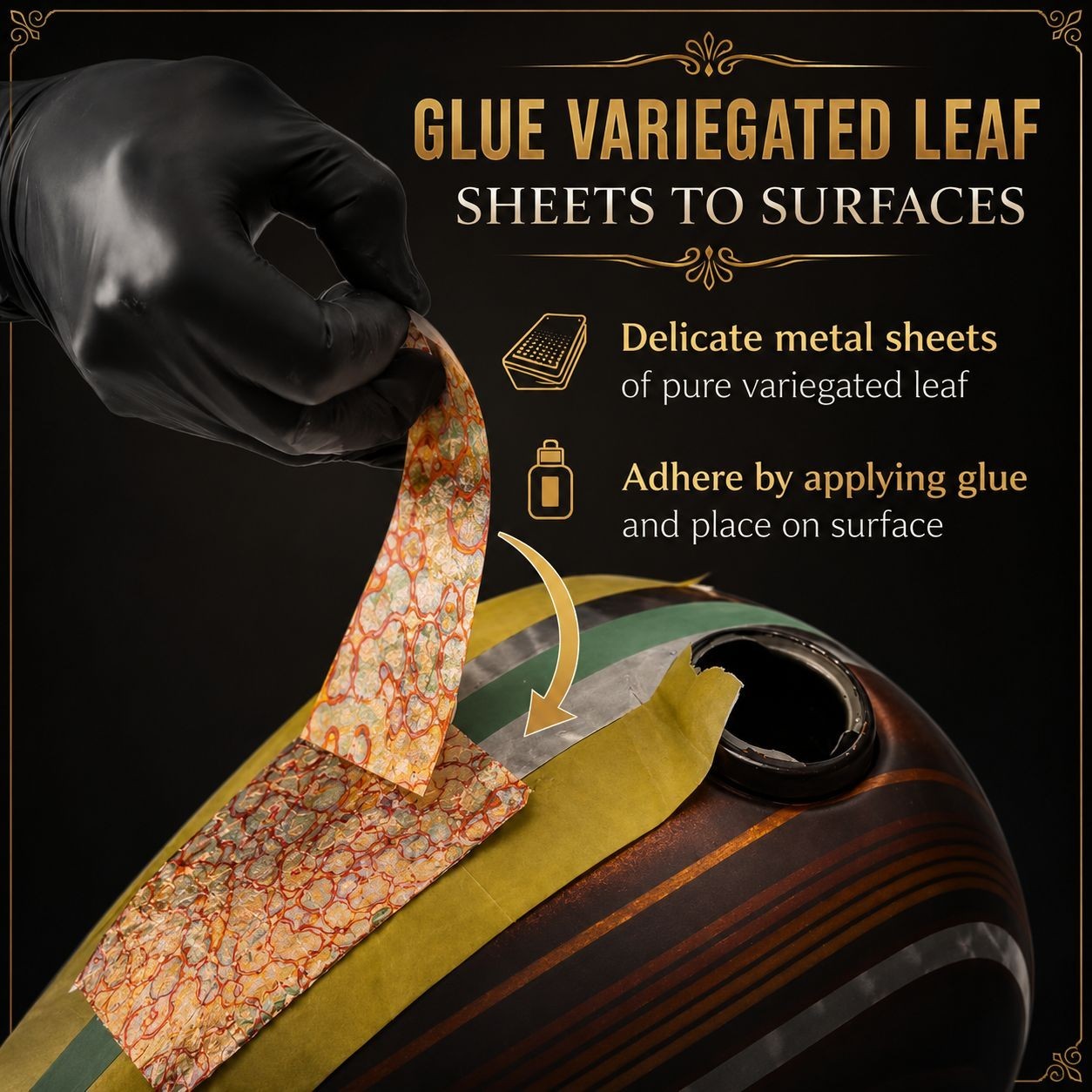 LiME LiNE Variegated Leaf Sheets – Pack Of 50