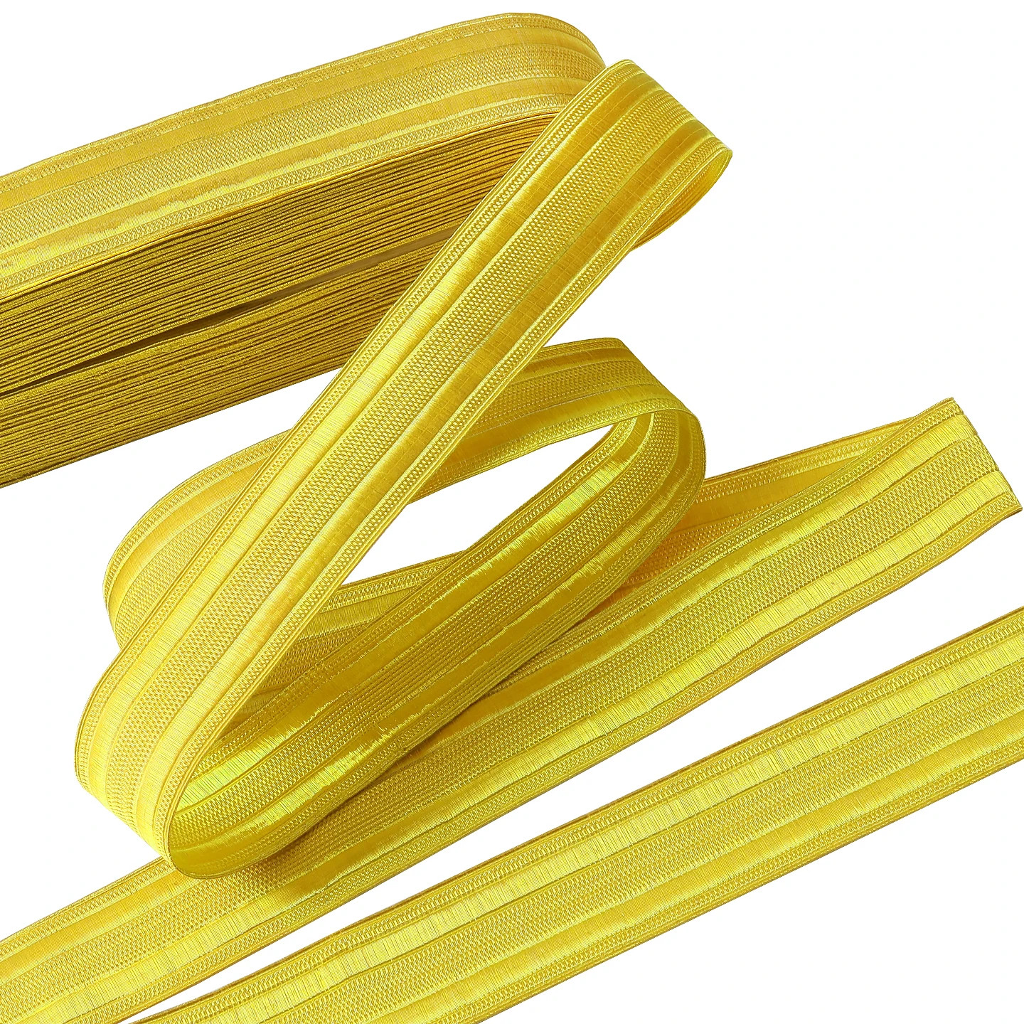 Golden Metallic Braid Ribbon for Ploit Mariner Suit Cuff Trousers Trim