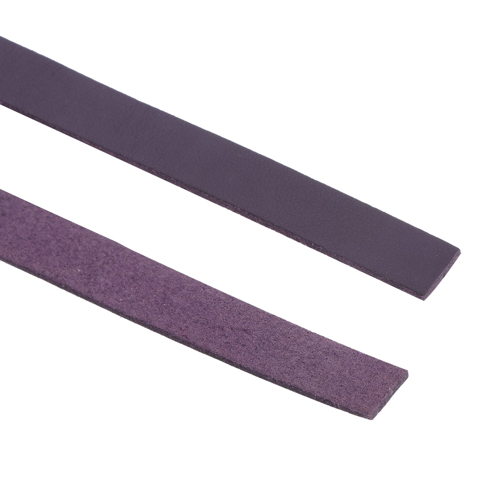 Leather Straps Strip Belt 1.2cm(0.5″ Width) Leather Strips Purple