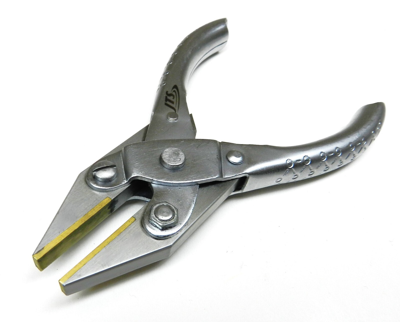 Brass Jaw Parallel Flat Nose Pliers 125mm Non Marring Jaws for Jewelry Crafts