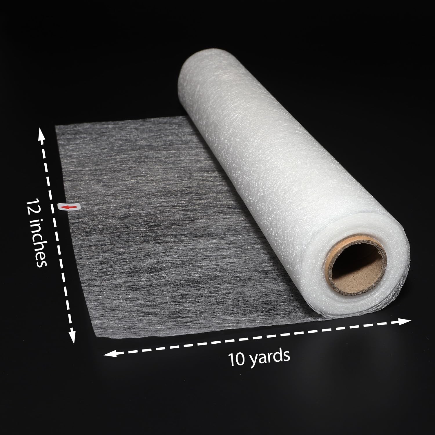 Double Sided Fusible Web Interfacing Iron On Bonding Fabric 12 Inch x 10 Yd