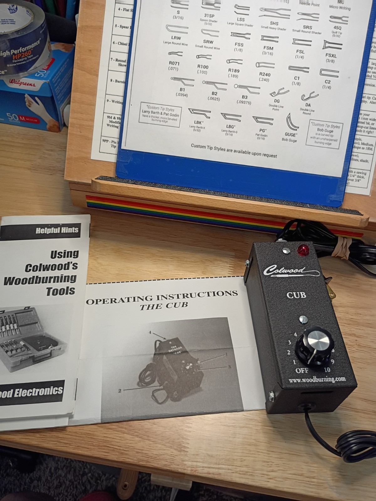 Colwood Electronics: Wood Burner “THE CUB” Replacement Unit – No Pens or Tips