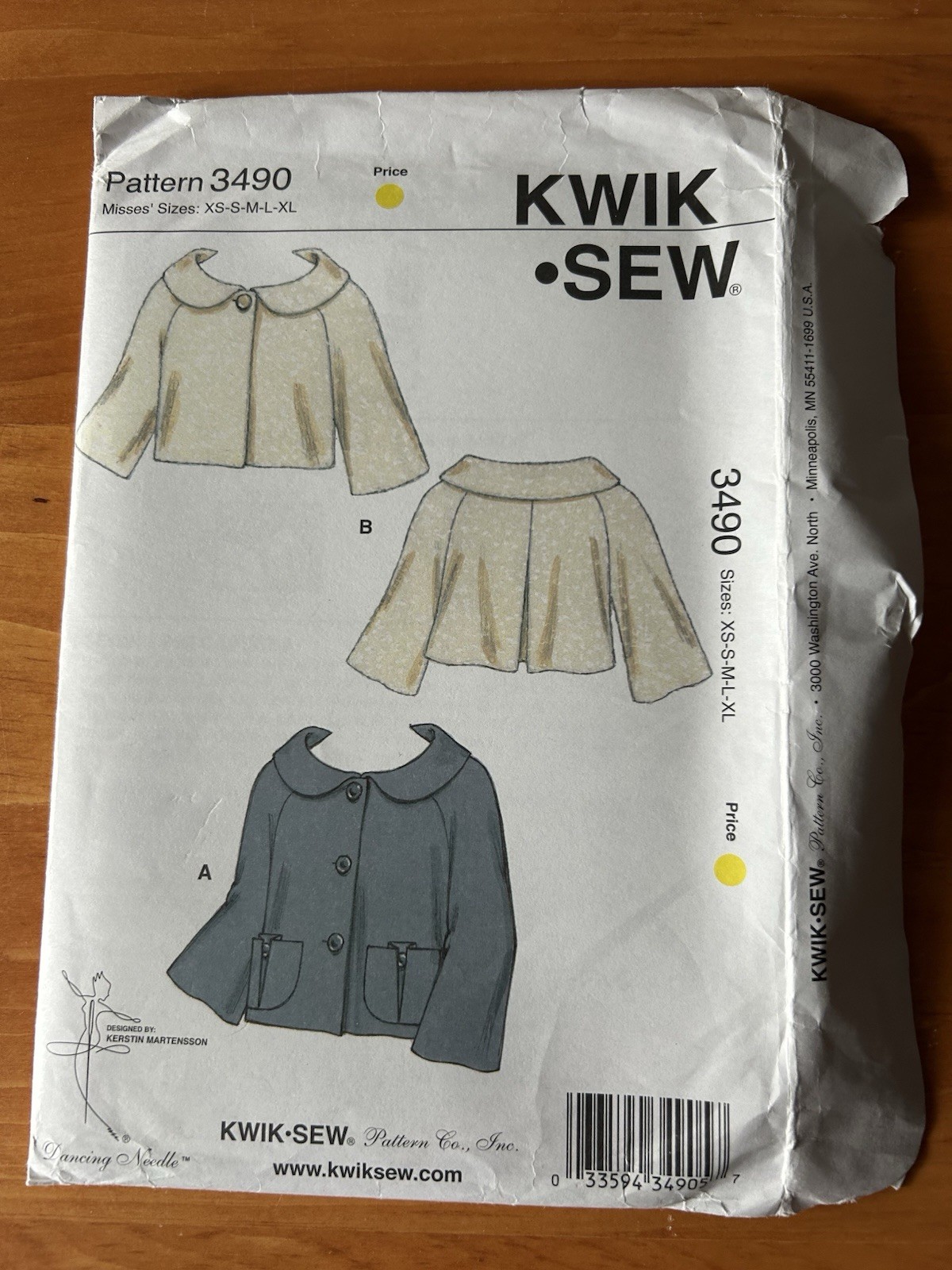 Womens Uncut Jacket Sewing Patterns, Lot of 8, Med-Lrg Or All Sizes