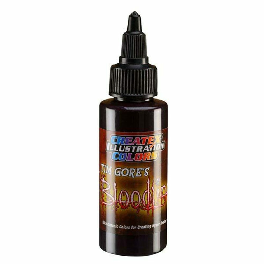 Createx Illustration Colors Bloodline Acrylic Airbrush Paint, 2oz Bottle