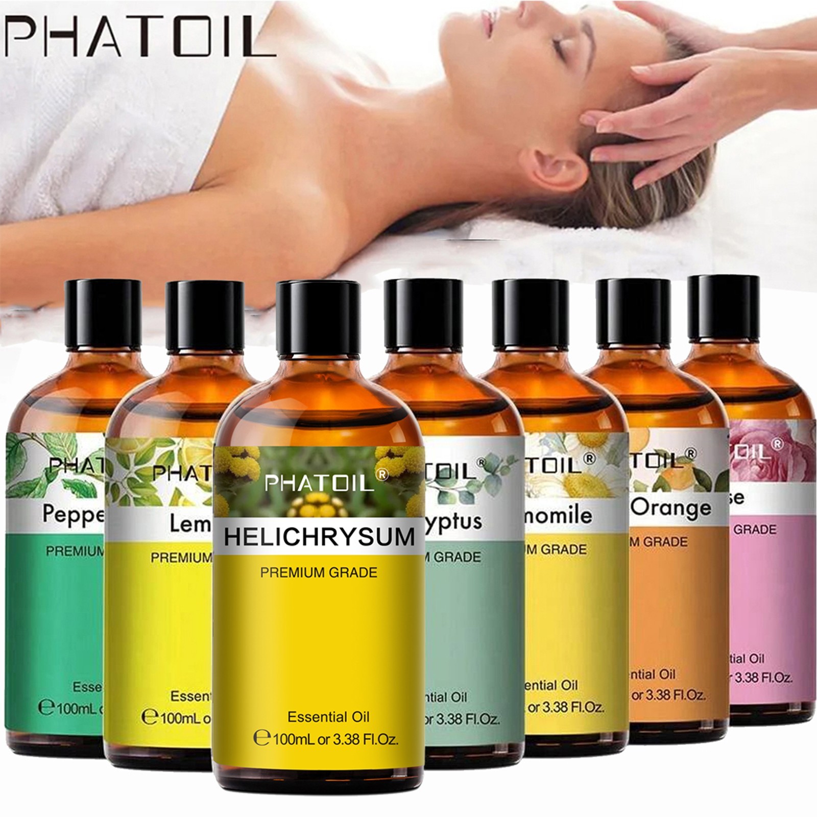10ml,30ml,100ml Essential Oils Fragrance -Therapeutic Grade-100% Pure & Natural